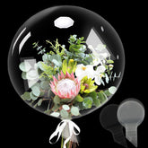 WEIYOONS 25pcs 24-inch clear bobo balloon with wide opening for easy stuffing.