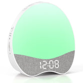 Welgo Ok to Wake clock bedside display guides kids with gentle wake-up cues.