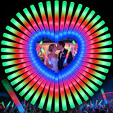 wellent 70-piece foam glow sticks pack for bright night-time parties