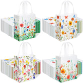 Wesnoy floral gift bag design A for elegant wedding favors and reusable packaging.