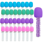 WETEPUXI microphone candy tubes in vibrant colors for playful party props
