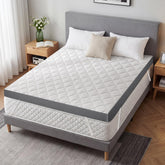 WEUP extra-firm topper on bed showing edge-to-edge support