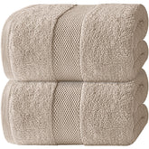 White Classic luxury bath sheet 35x70 inches for spa like home comfort