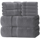 White Classic luxury bath towel close-up highlighting plush Turkish cotton and absorbency
