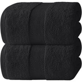 White Classic bath sheet 35x70 with plush softness for hotel-like comfort