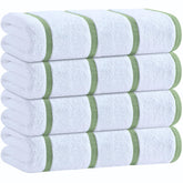 White Classic oversized towel 30x60 inches for beach and pool use