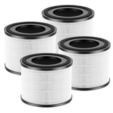 WILERDA AP-S0610L 4-pack filter front view improves air quality in living spaces