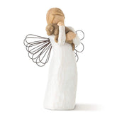 Willow Tree Angel of Friendship with dogβtender gift for friends and pet lovers.