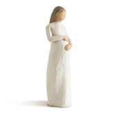Willow Tree Cherish figure front view for display-ready decoration
