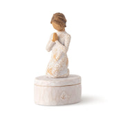 Willow Tree Prayer of Peace keepsake box full view, ideal for gifting and memory keeping.