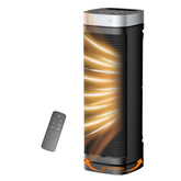 WINHL space heater front view shows compact design ideal for small spaces.