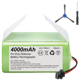 WirelessFinest 4000mAh replacement battery for Eufy RoboVac 11S extends runtime.