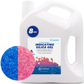 Wisesorb blue indicating beads pack showing moisture protection in storage.