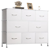 WLIVE 8-drawer dresser front view showing ample storage for organizing spaces