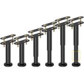 Wlrrcwdttc bed legs base detail highlight sturdy, wide foot for floor protection