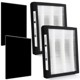 WOCASE IAF-H-100B replacement filters for Idylis purifiers; 2 HEPA for cleaner air