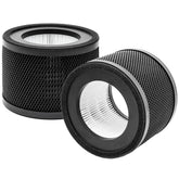 WOCASE TT-AP001 true HEPA filter close-up; boosts particle removal in TaoTronics purifiers.
