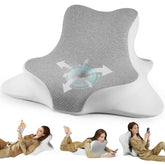 WOGAHEV reading pillow with high curve for comfortable leaning