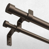 Wolistsa bronze double curtain rod finials add premium style and durability