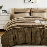 WONGS Bedding stripe pattern close-up showing textured fabric and bold contrast for a chic look