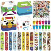 WOOACME cartoon bracelets in mixed designs, ideal as party favors and keepsakes.