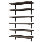 WOPITUES floating shelves set 6 for wall decor and extra storage.