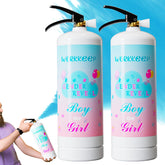 WORKKEEP Giant Gender Reveal Extinguisher blue 2-pack front view for dramatic outdoor reveals