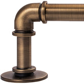WORLD RODS industrial curtain rods assembly highlights sturdy, rust-resistant steel for durable support.