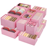 Wrrlors drawer organizer 16-pack setup keeps large items neatly aligned