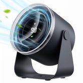 WSKEN desk fan with battery operation for portable cooling anywhere
