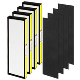 XBGG FLT4825 HEPA B filter pack fits Germ Guardian purifiers for cleaner air.