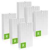 XBGG HPA300 6-pack HEPA filters for Honeywell purifiers capture fine particles.