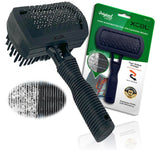 XCEL AC coil cleaning brush and fin comb double-sided for deep dirt removal between fins
