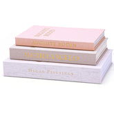 XKDOUS linen decorative books set on coffee table with hidden storage