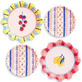 xo, Fetti Italian Summer Plates lemon 9-inch dinner plate adds Capri vibes to your table