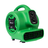 XPOWER P-230AT front view, compact and portable for tight spaces.
