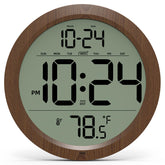 XUANZIT 8-inch digital wall clock focuses on readability for rapid checks from across the room.