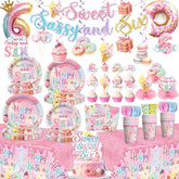 Xynic banner featuring Sweet Sassy Six for a festive party backdrop