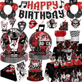 Xynic Rock and Roll banner for a bold music-themed party backdrop.