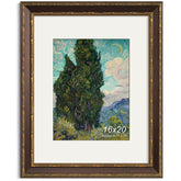 Yaetm vintage frame with ornate bronze molding for a dramatic 16x20 display