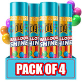 YallCandiy Balloon Shine Spray bottle delivers a glossy finish to latex balloons for events