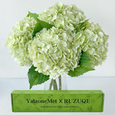 YalzoneMet RUZUQE hydrangea heads with lifelike texture for elegant tables
