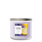 Yankee Candle Lemon Lavender front view, room-filling aroma.