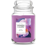 Yankee Candle Wild Orchid jar for room-filling floral ambiance.