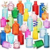 Yaomiao bulk vintage glass vases for cohesive table decor