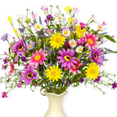Yawwind Spring Flowers 17in bouquet for vibrant table decor