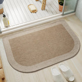 YDKGL bathroom rug 20x31 ultra-thin edge detail for under-door fit.