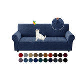 YEMYHOM stretch sofa cover close-up showing triangle pattern for stylish protection