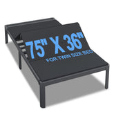 Yicensen twin bunkie board mattress-support enhances a flat sleep surface for standard twins.