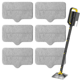 Yicotira steam mop pads pack front ready for efficient home floor cleaning.